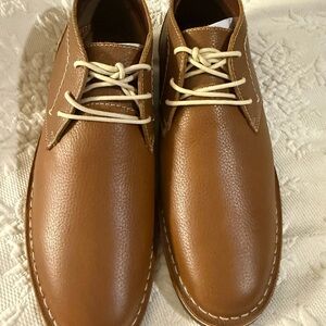 Reaction Kenneth Cole Brown Leather Chukka Boots